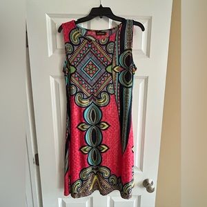 REBORN- size Medium-easy care/easy wear summer dress.